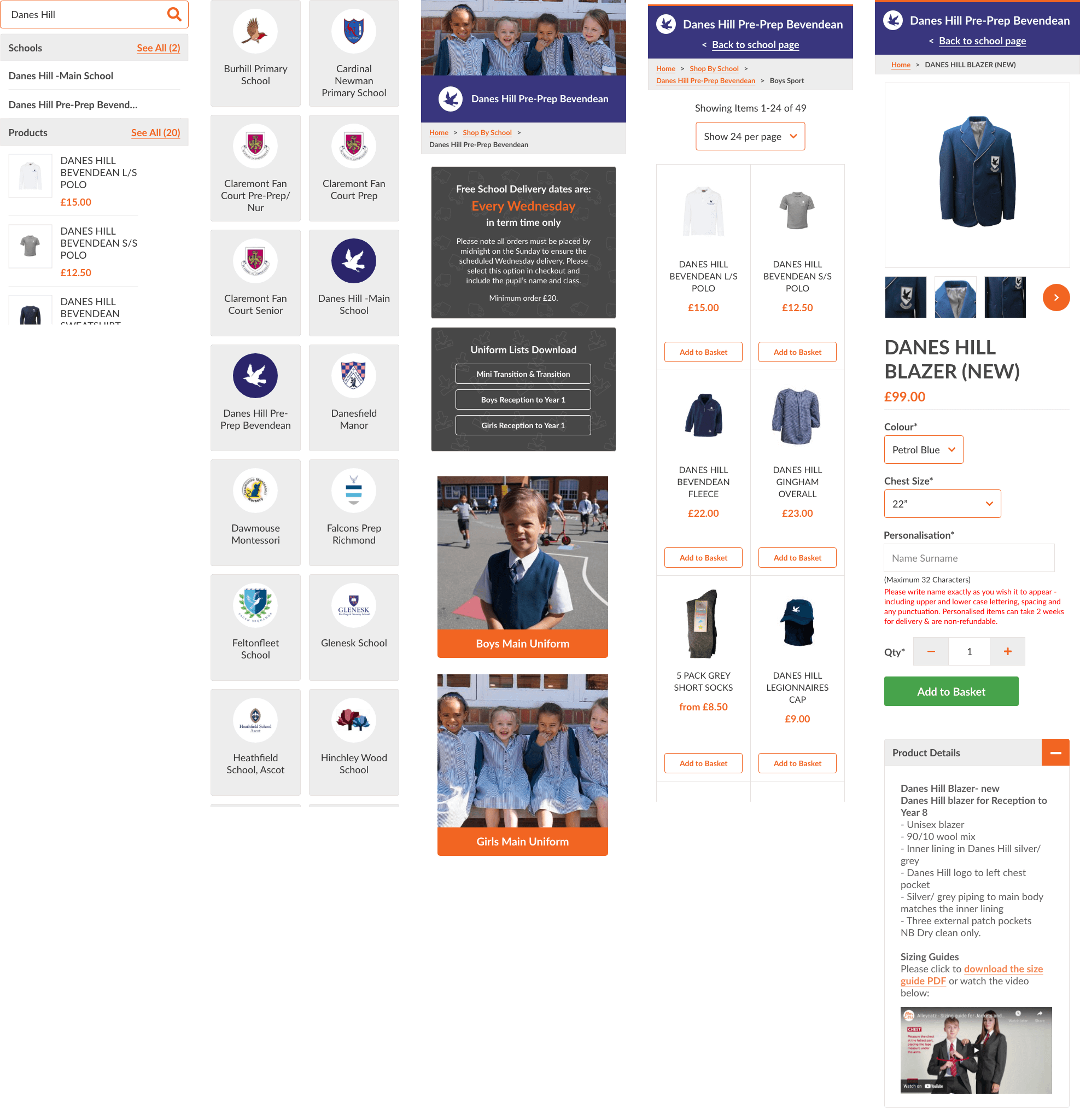 More AlleyCatz Website Designs